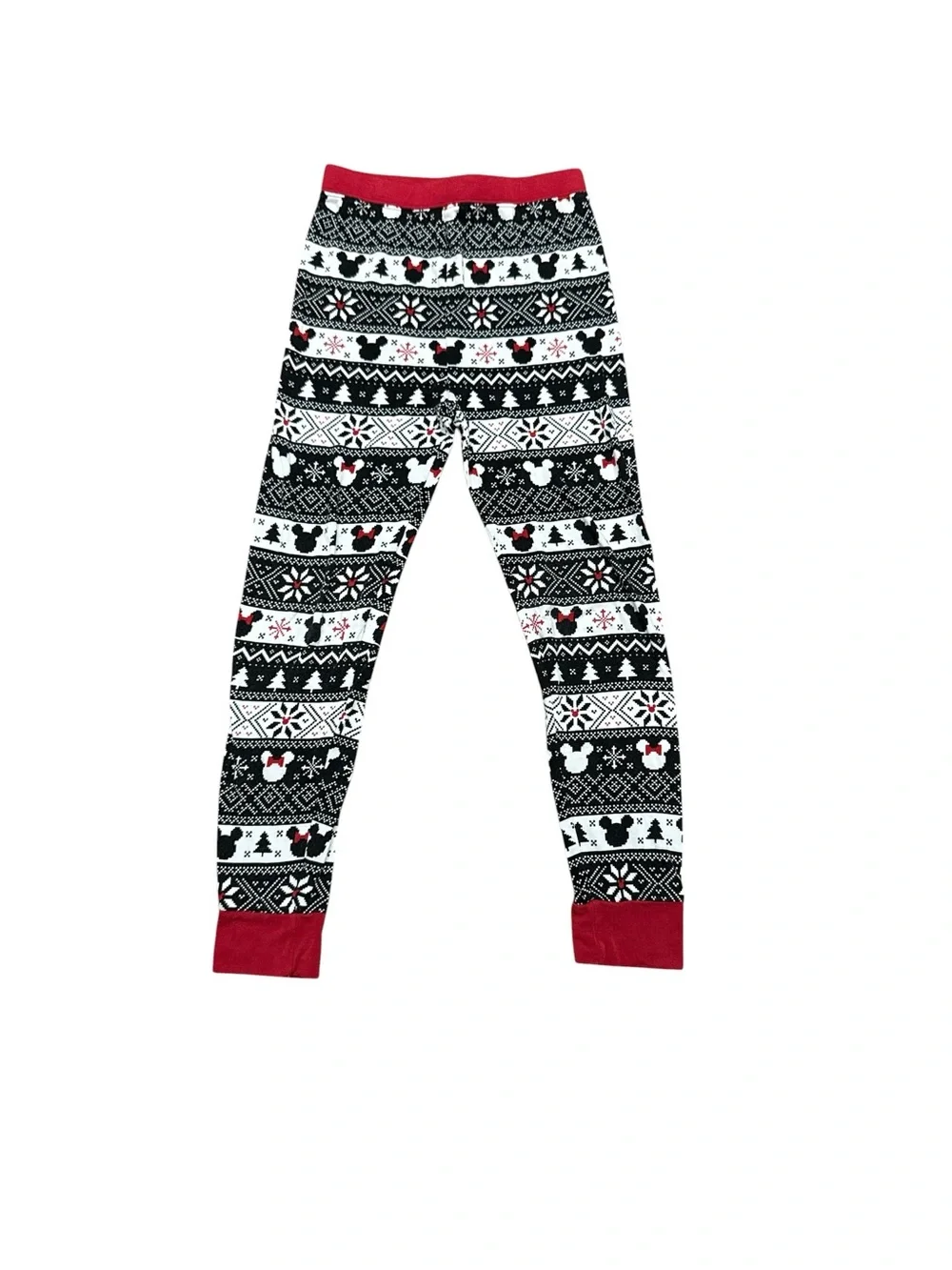 Little Sleepies Disney Mickey Fair Isle Bamboo Pajama Set Unisex Boys Girls 7/8